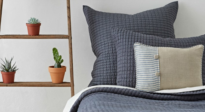 Amity Home Catalina Linen Quilted Sham
