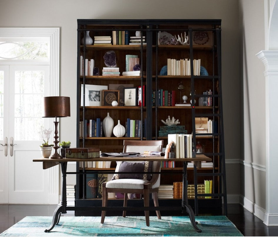 Black and Pine Ivy Bookcase