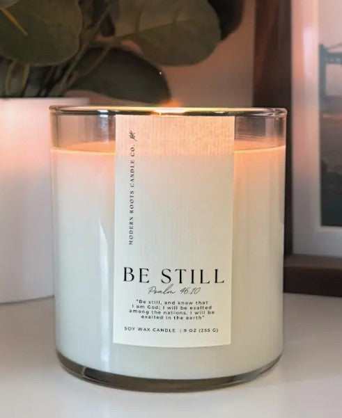 Modern Roots Scripture Verse Candle