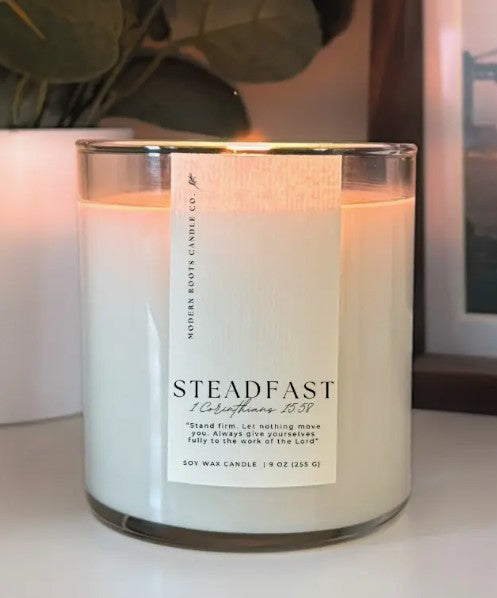 Modern Roots Scripture Verse Candle