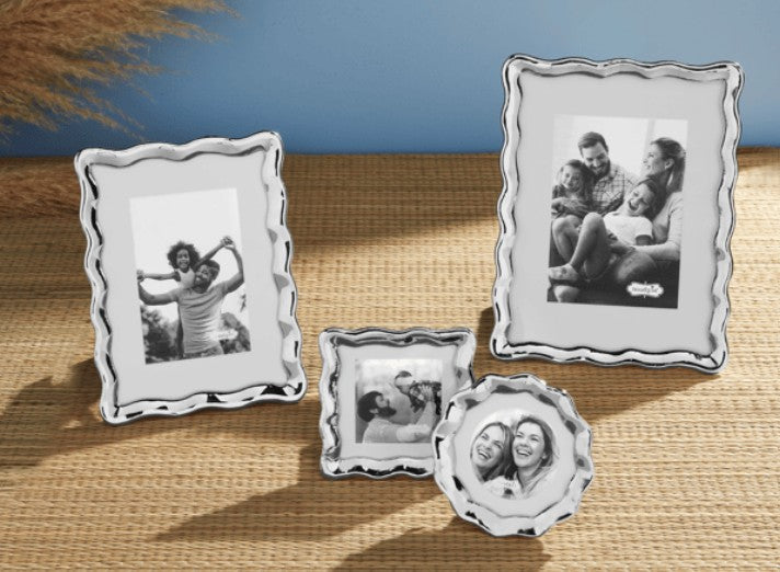 Silver Wavy Edge Frame