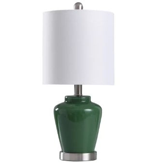 Green Ceramic Table Lamp