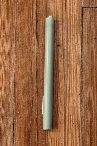 Taper Candle Sage Green
