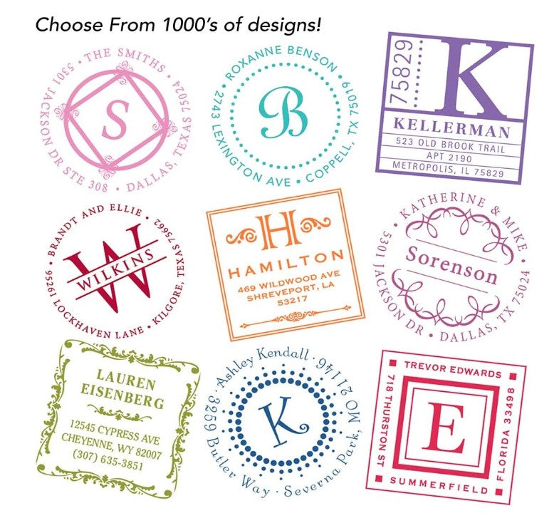 Custom Stamp Design Certificate-Clip Only