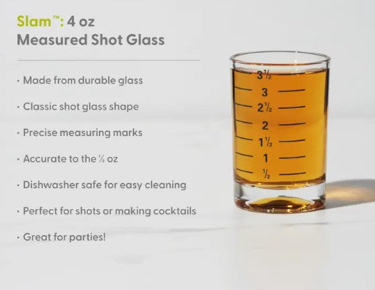 True Slam Shot Glass