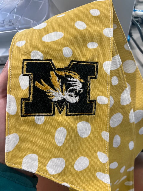 54" Missouri Tigers Wreath Sash