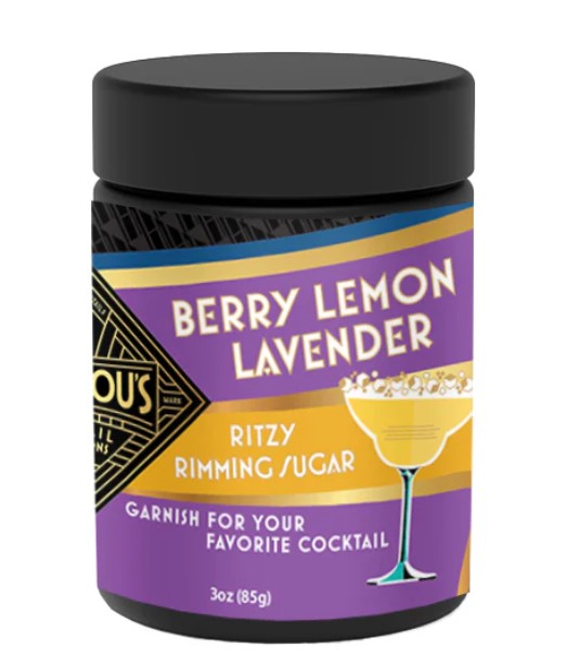 Herb & Lou's Berry Lemon Lavender Ritzy Rimming Sugar