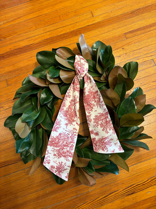27" Magnolia Wreath