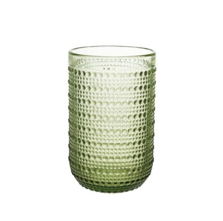 Drinking Glass with Raised Dots
