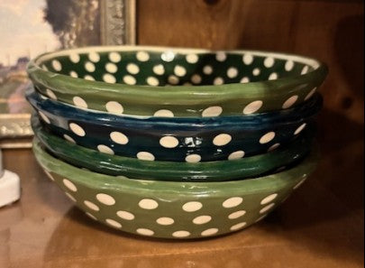 Polka Dot 8" Bowl