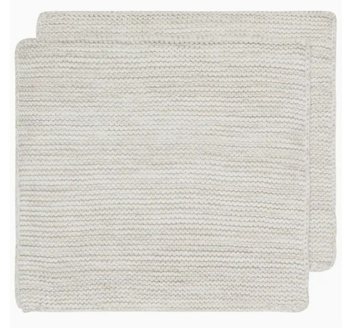 Heirloom Knit Dishcloth Set of 2