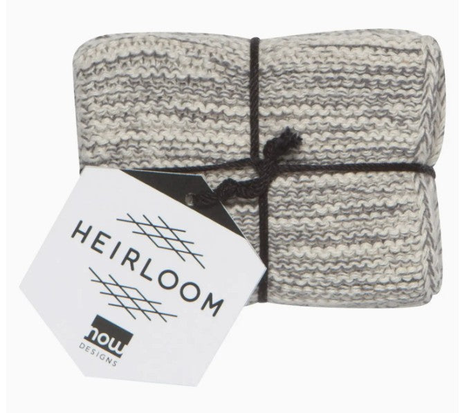 Heirloom Knit Dishcloth Set of 2
