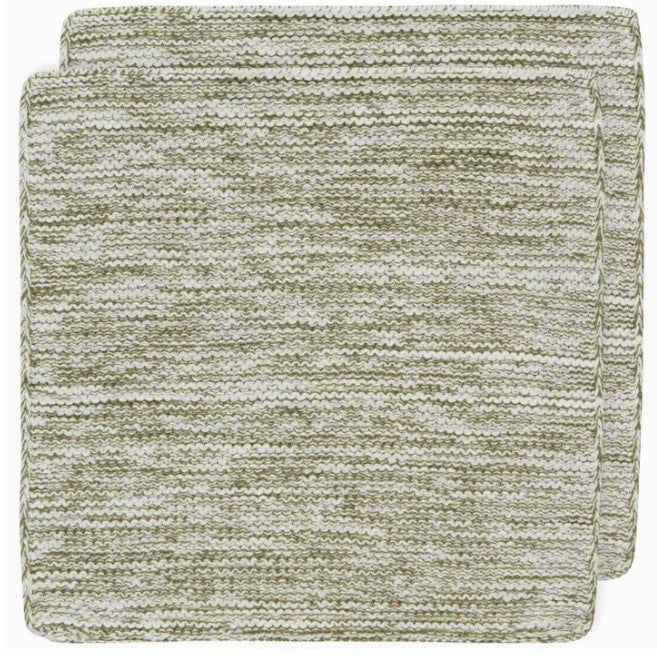 Heirloom Knit Dishcloth Set of 2