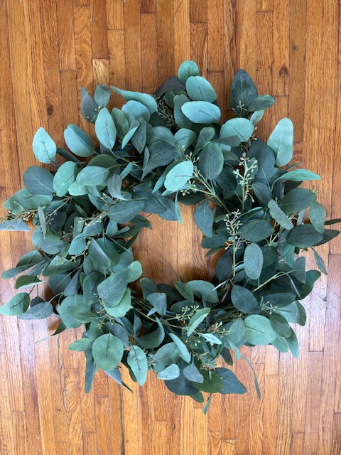 24" Eucalyptus Wreath
