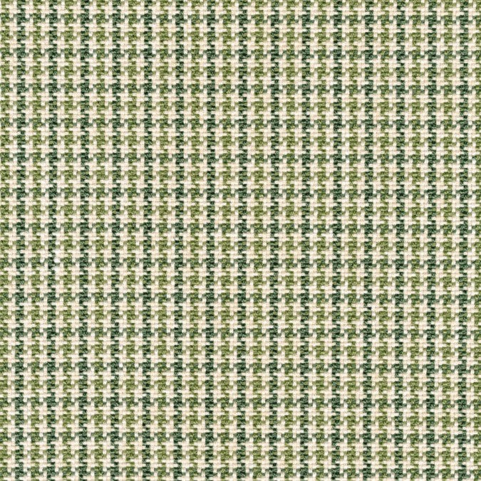 Green Houndstooth Euro Sham