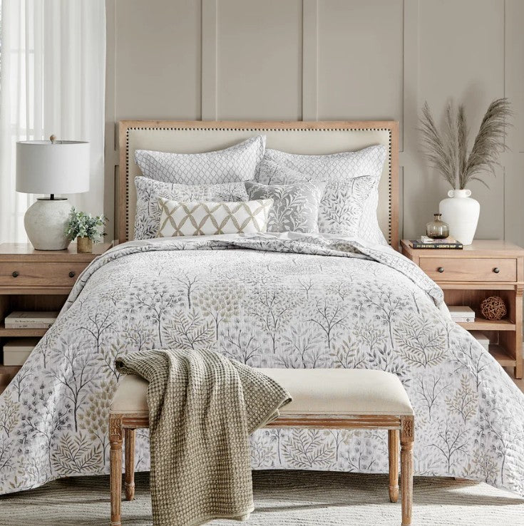 English Forest Natural Quilt Set