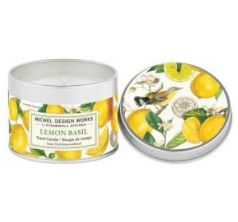 Michel Designs Tin Candle