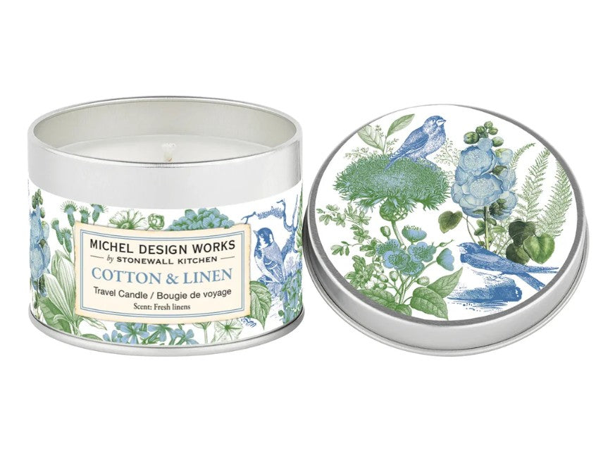 Michel Designs Tin Candle