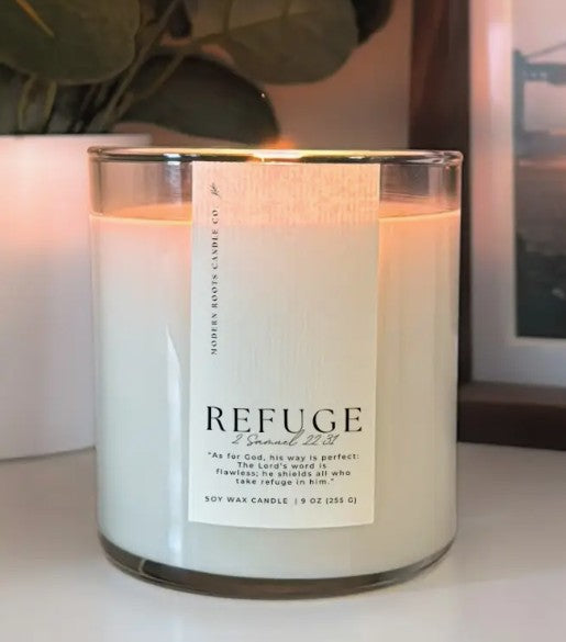 Modern Roots Scripture Verse Candle