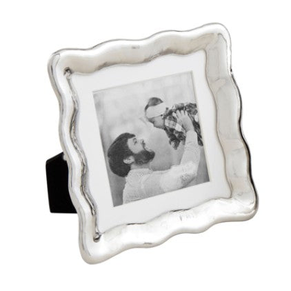 Silver Wavy Edge Frame