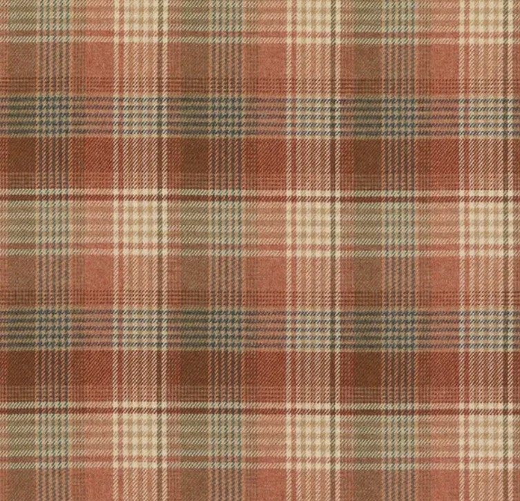 Russet Plaid Lumbar Pillow