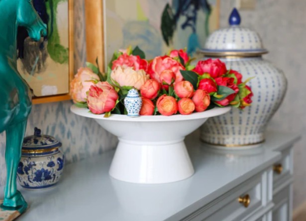 Nora Fleming Melamine Large Rimmed Bowl