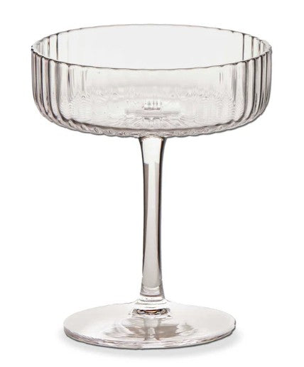 Gramercy Fluted Coupe Glass