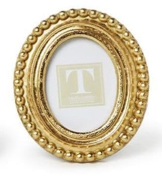 Small Gold Hobnail Picture Frame
