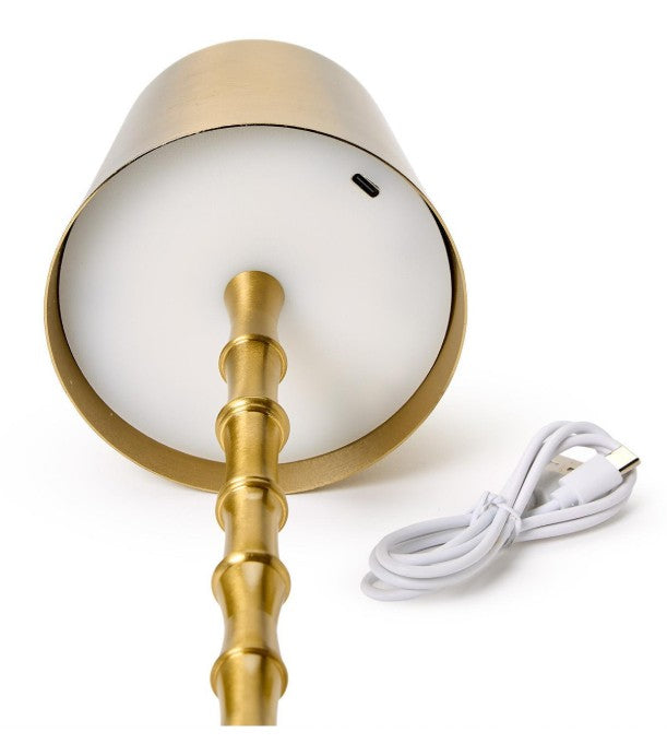 Rechargeable Gold Lamp